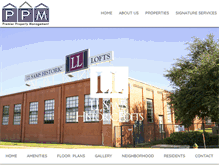 Tablet Screenshot of llsamslofts.com
